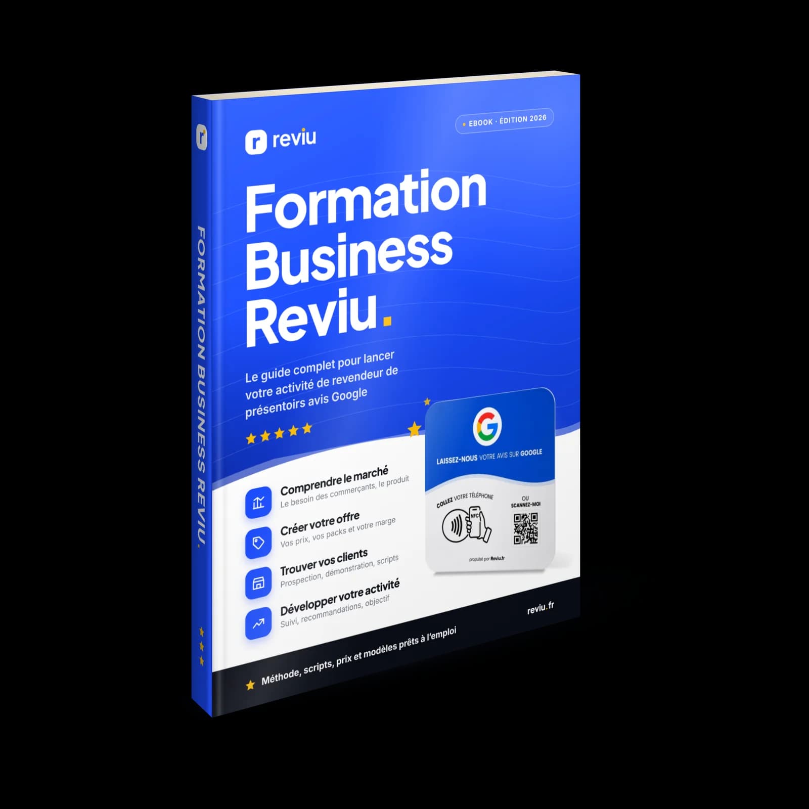 Ebook Formation Business Reviu, couverture en 3D